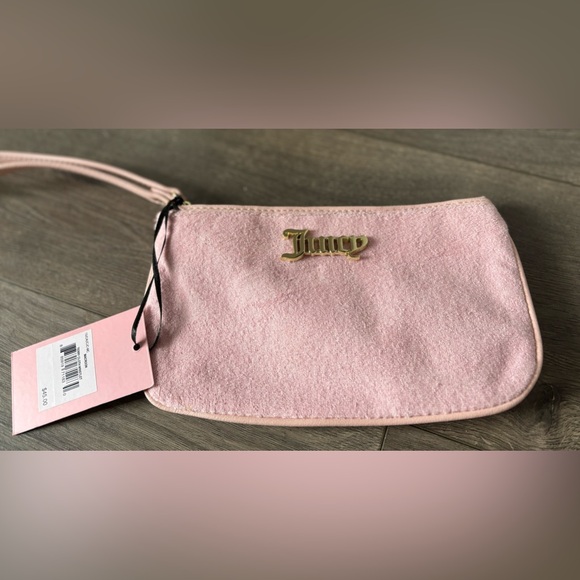 Juicy Couture pink Terry Cloth Wristlet (Macroon) - Picture 2 of 4